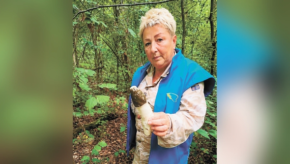 Світлана Жукова знайшла веселку. Фото з сімейного архіву