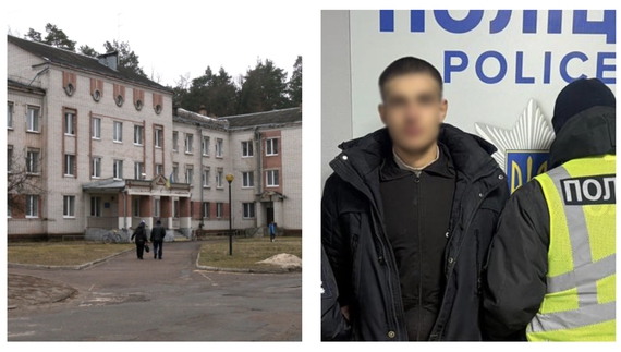 Вже не вперше: у Сновську затримали юнака, який підпалив лікарню