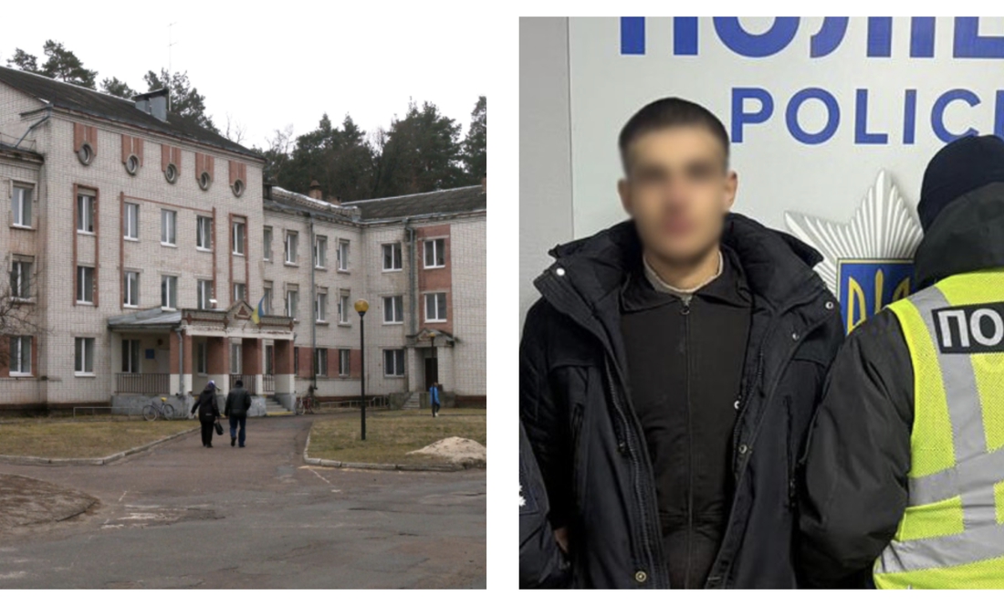 Вже не вперше: у Сновську затримали юнака, який підпалив лікарню
