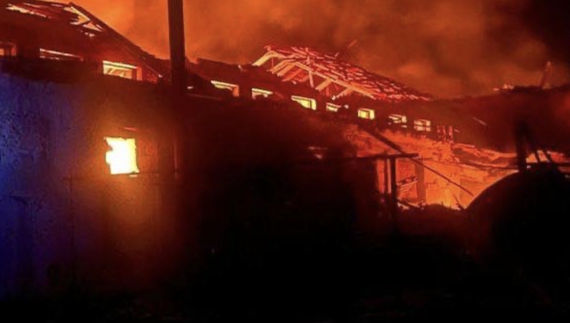 Вночі росіяни обстріляли місто на Чернігівщині