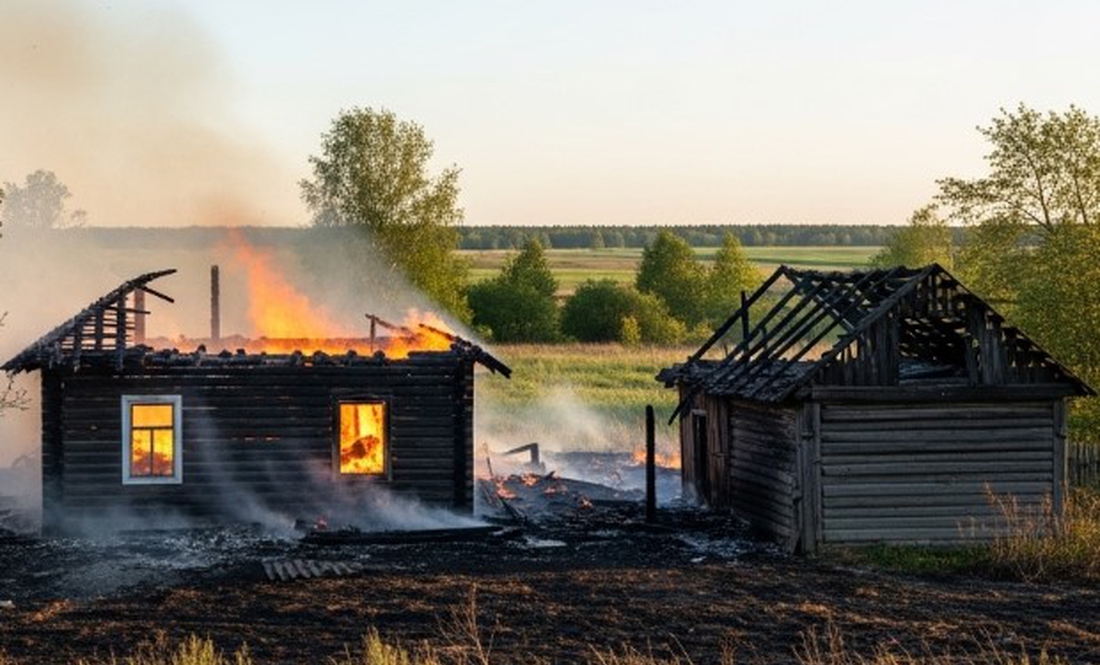 Пожежа у селі на Чернігівщині: загинув власник будинку