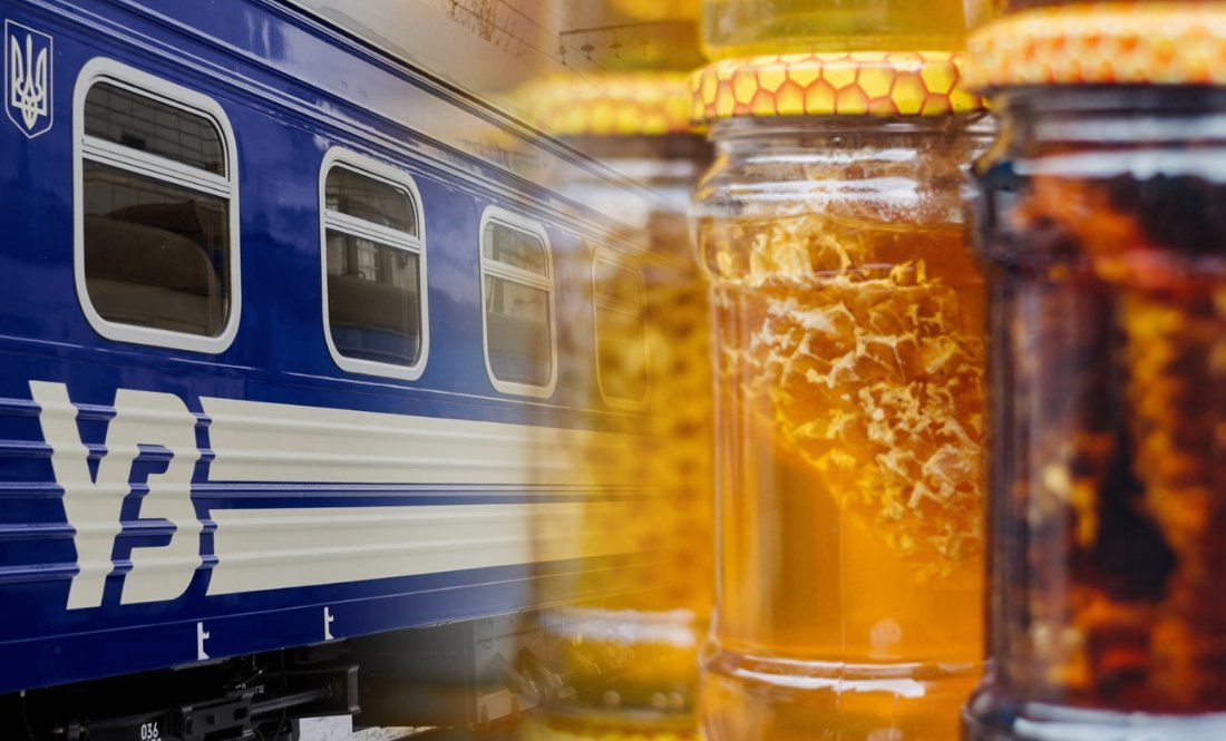 Потяг скасували: чоловік із Чернігівщини вночі тягнув мед по заметах, щоб продати в столиці