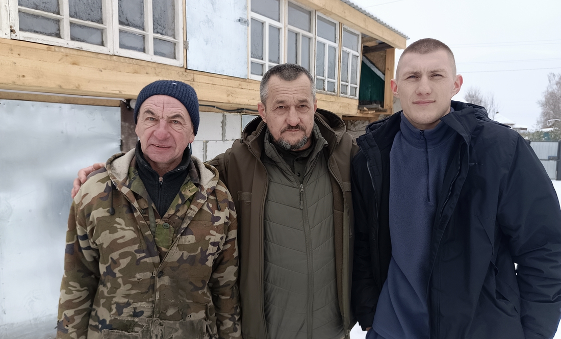 Зліва направо: Володимир Харченко, Олександр Бухало, Костянтин Павлов