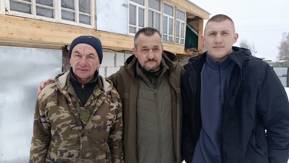 Зліва направо: Володимир Харченко, Олександр Бухало, Костянтин Павлов