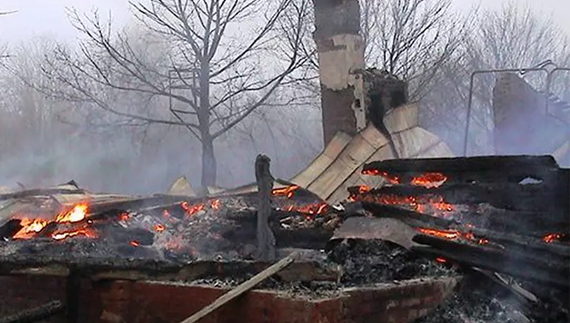 Після пожежі. Корюківський район. Ілюстративною