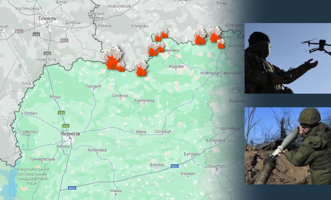 Під обстрілом 10 сіл у прикордонні: ситуація на Чернігівщині на ранок 31 березня
