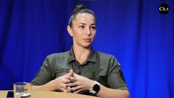 Офіцер Управління комунікацій ОК "Північ" Світлана Халімоненко