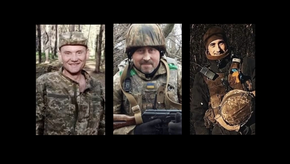 Повернулися "на щиті": 23 березня Чернігівщина попрощалася з трьома воїнами