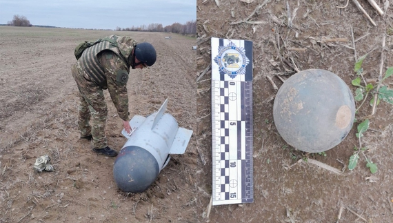 Залишки двох авіаційних ракет знищили  вибухотехніки на Чернігівщині