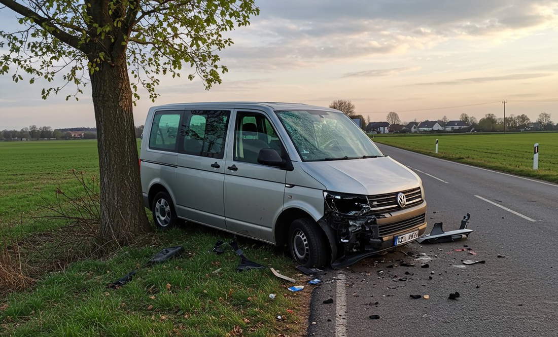 Volkswagen потрапив у ДТП на Чернігівщині: водій та пасажир госпіталізовані
