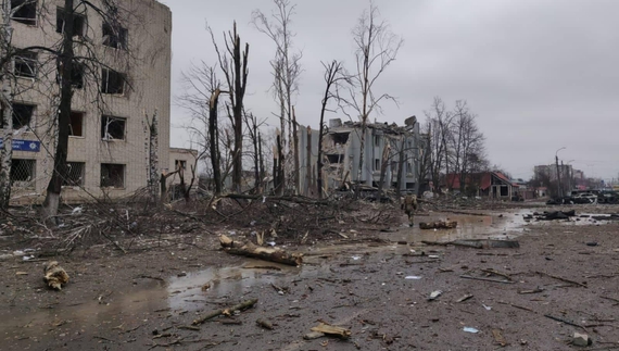 Росіяни знову бомбили житлову забудову Чернігова