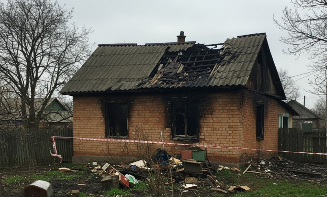 У селі на Чернігівщині через дитячі пустощі горів житловий будинок