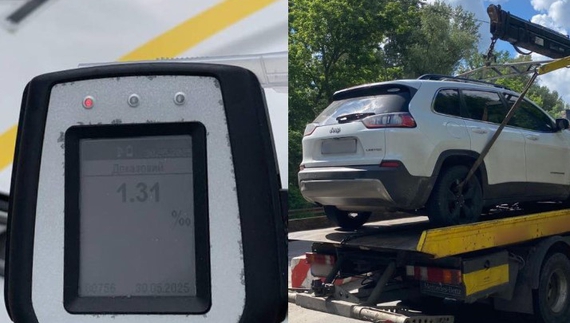П'яний водій на Київському шосе намагався відкупитися від патрульних