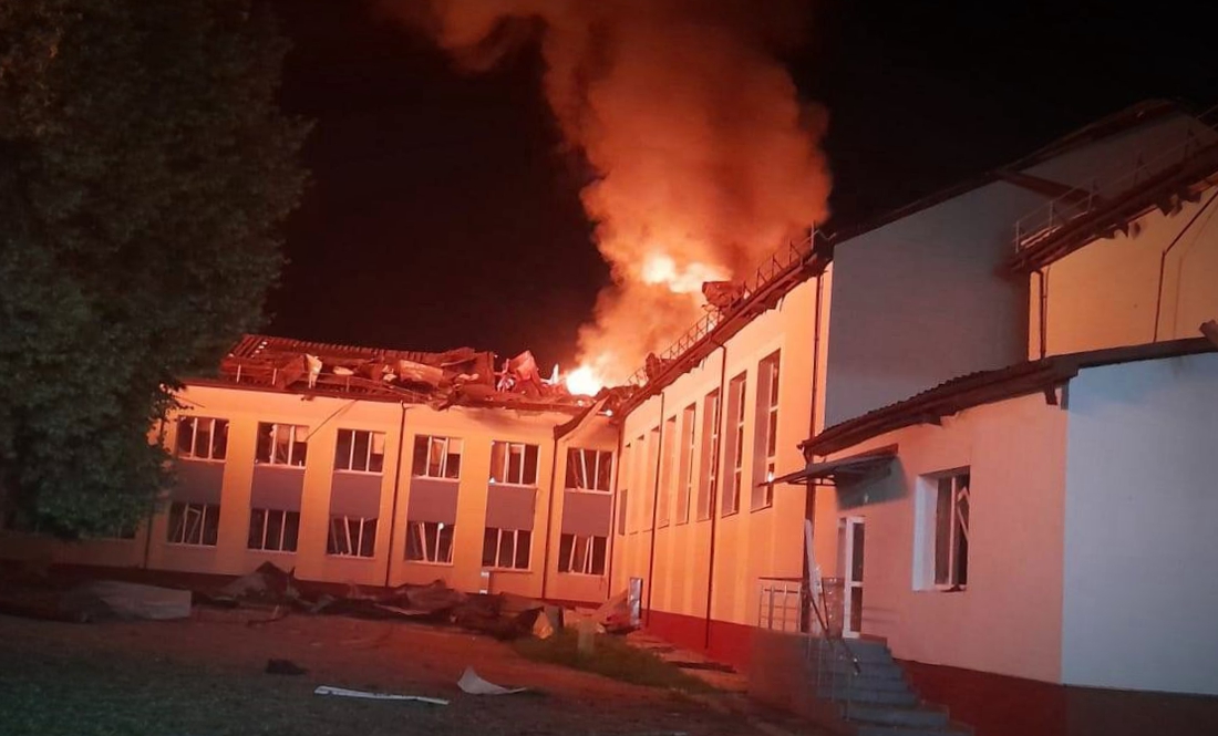 На Чернігівщині росіяни знову зруйнували школу, яку відновили після 2022-го