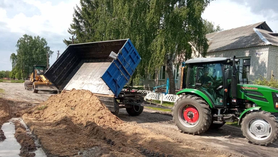 У Сновській громаді грейдерують дороги