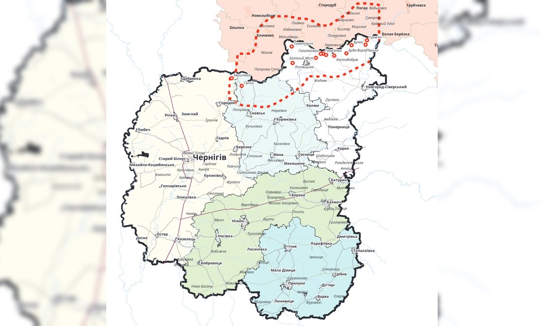 Росіяни мріють про "зону безпеки" на Чернігівщині. Чи отримають таку ж у себе?