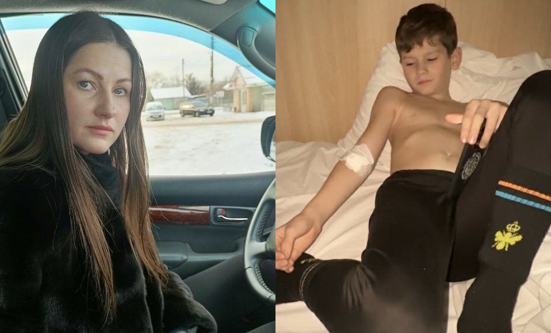 Ольга ЛОМАЧИНСЬКА та 10-річний Марк