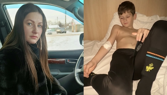 Ольга ЛОМАЧИНСЬКА та 10-річний Марк