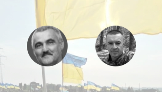 На Чернігівщині попрощалися з двома воїнами, які загинули в боях на Донеччині