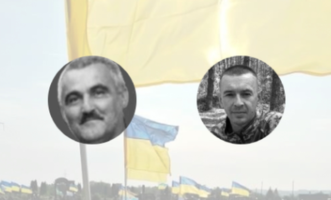 На Чернігівщині попрощалися з двома воїнами, які загинули в боях на Донеччині