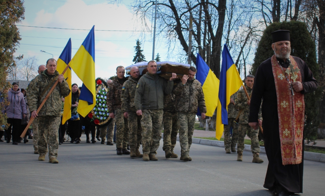 Прощання з Олександром Охріменком із Ічні