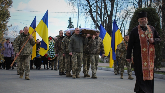 Прощання з Олександром Охріменком із Ічні