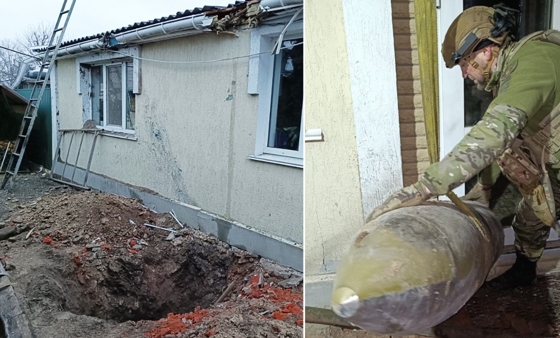 Бойова частина ракети «Іскандер» впала біля дому в Чернігівському районі