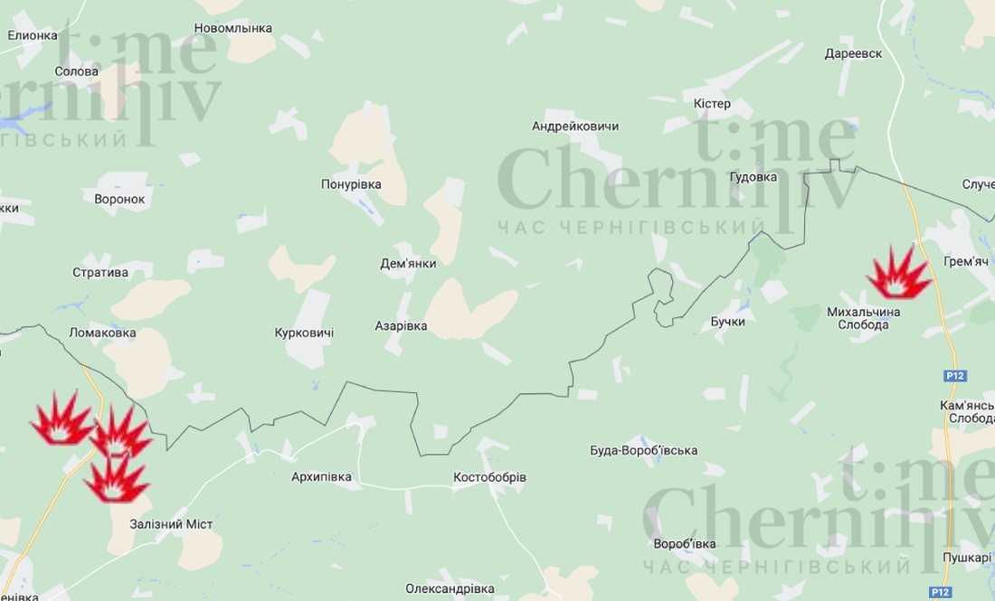 Вночі російська армія випустила по прикордонню 40 мін: ситуація на ранок 7 лютого