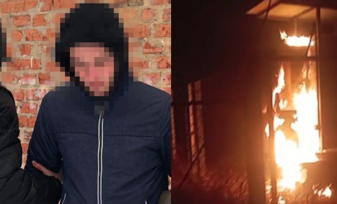 У Чернігові затримали агента ФСБ, який підпалив вежу мобільного звʼязку