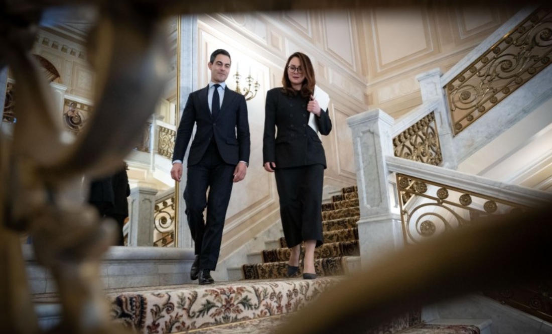 Юлія Свириденко з Робом Єттеном