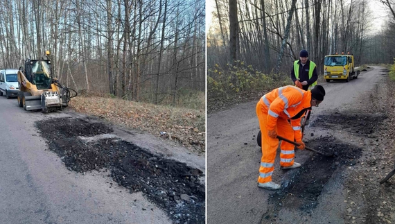 Прикордонна громада взялася за ямковий ремонт доріг і пасажирські перевезення