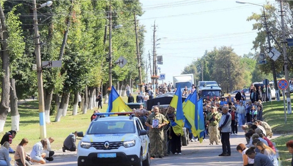 Прощання із Михайлом Хрипком у Срібнянській громаді