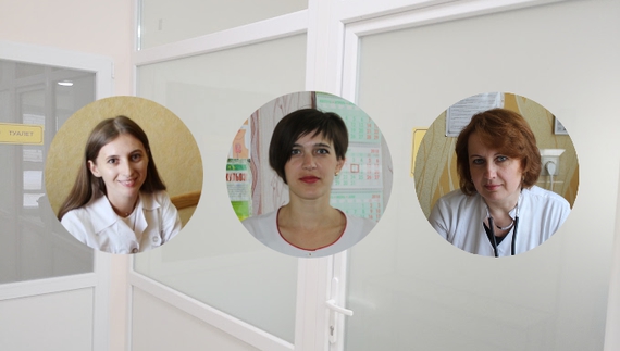 Любов Здрелько, Анастасія ТКАЧЕНКО та Олена ШАРПАН