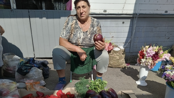 Людмила Ларина пропонує баклажани