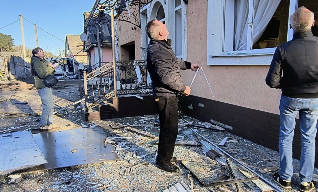 Після прильоту "гераней" у Сновську. 5 квітня 2026 року