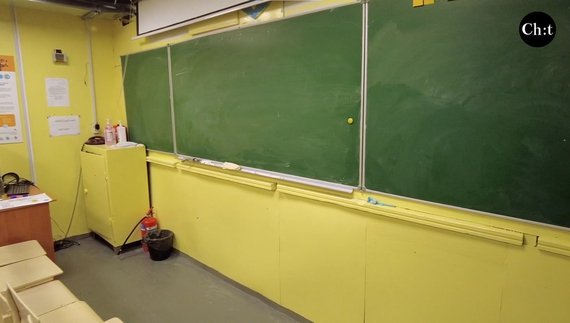 Війна заставила перенести навчання під землю