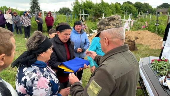 Додому повернули тіло загиблого два роки тому Максима Бондаренка