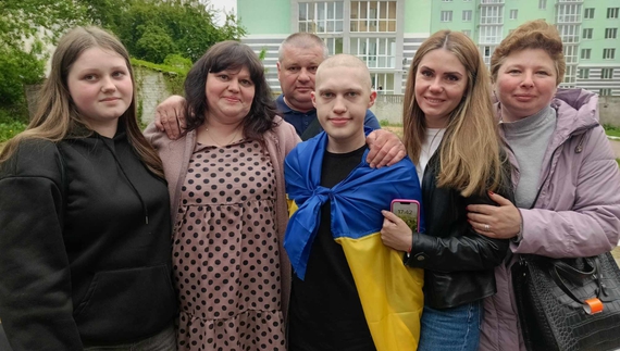 23-річний Андрій Лось повернувся з полону