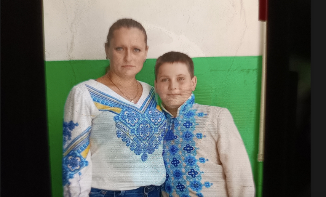 Ірина та Вітя Чайки. 2021 рік. Чернігівщина