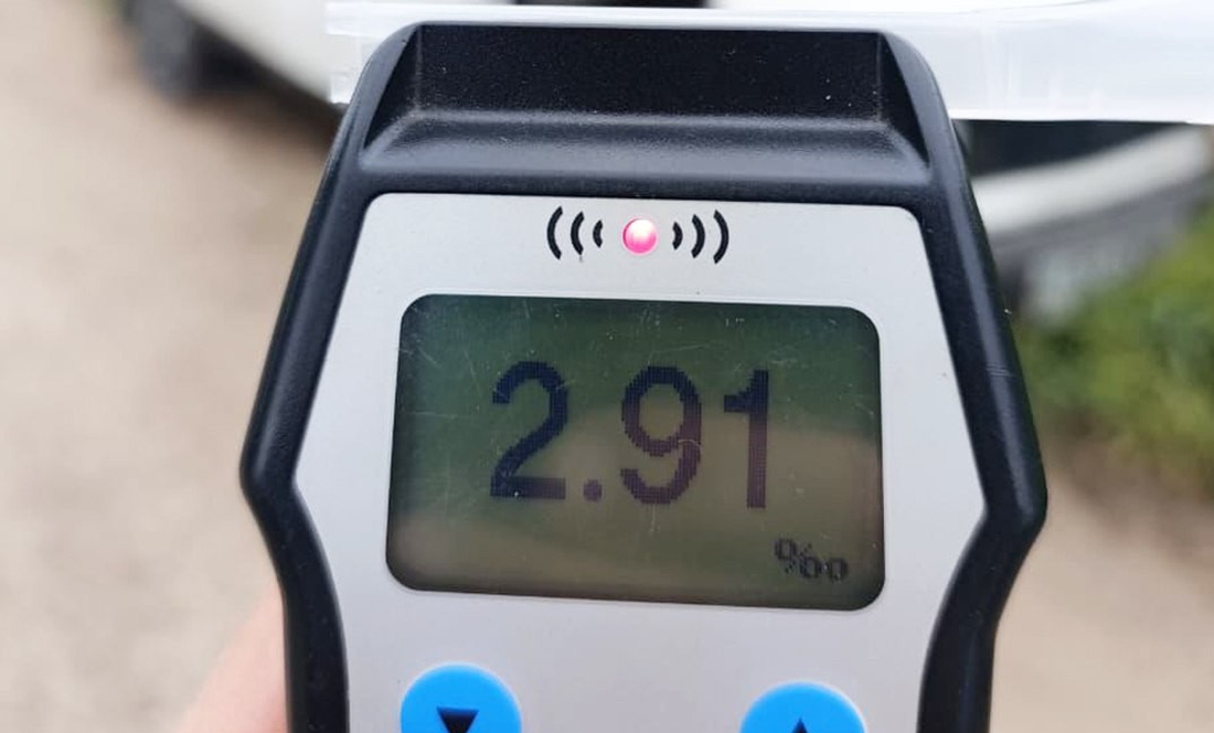 У 15 разів більше за норму: на Чернігівщині затримали п’яного водія