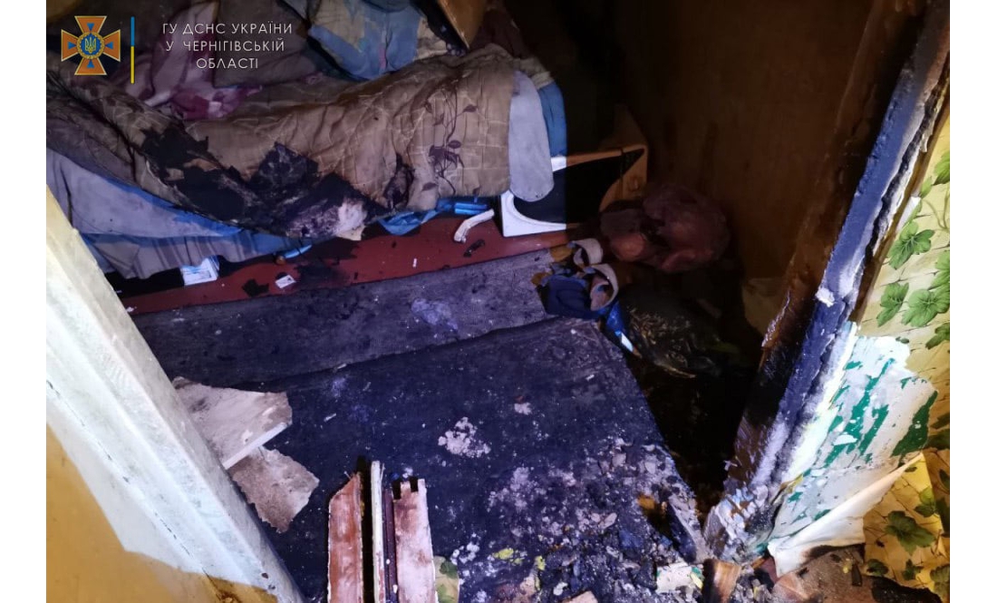 За добу у вогні на Чернігівщині загинуло 2 людей