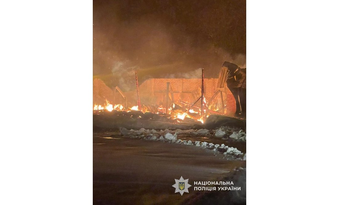 Росіяни ударили"геранями" по фермерському господарству в Чернігівському районі