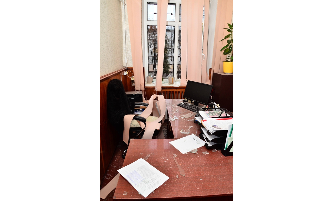 «У нас збитки на мільйони»: на Святвечір російський дрон «воював» у Чернігові з коледжем дизайну