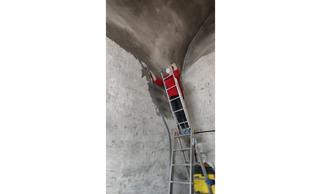 У Чернігові прибрали на хорах Спаського собору