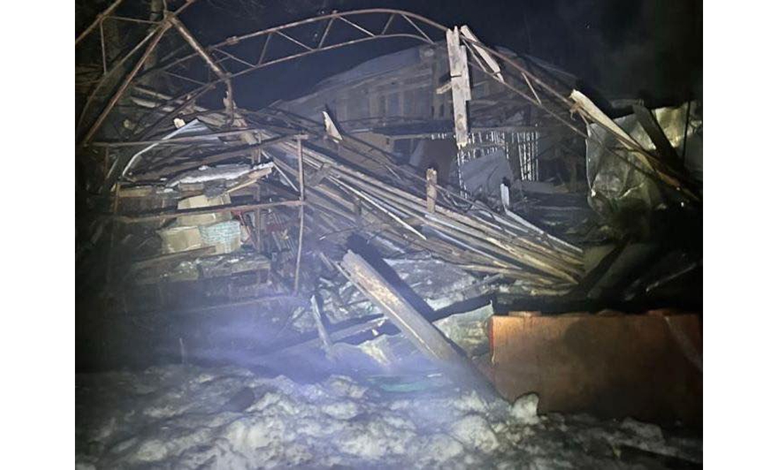 Масштабна пожежа: російські дрони ударили по Чернігівщині. ФОТО