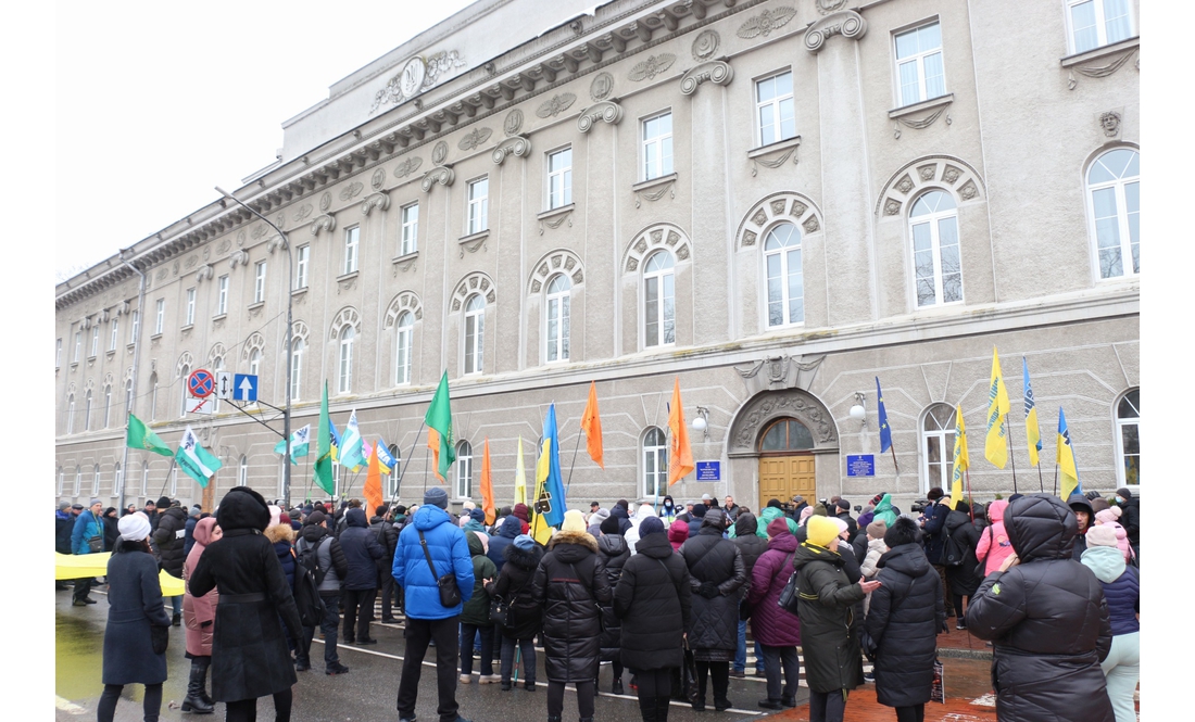 Малий бізнес не хоче касових апаратів: у Чернігові знову мітингували підприємці