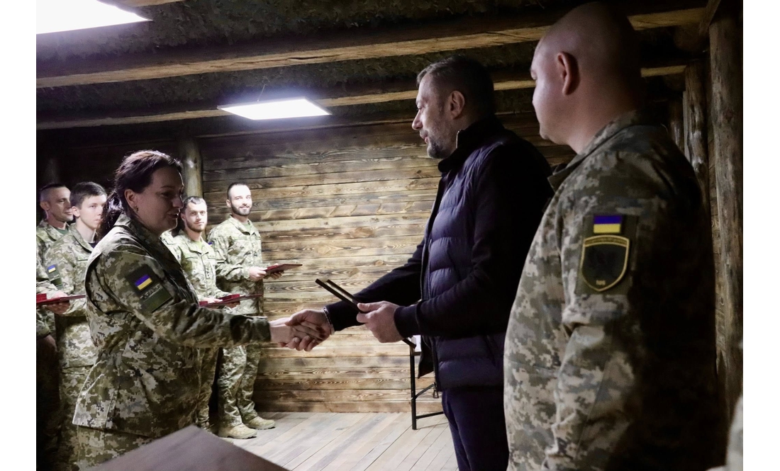 На Чернігівщину прикордонникам передали урядові нагороди