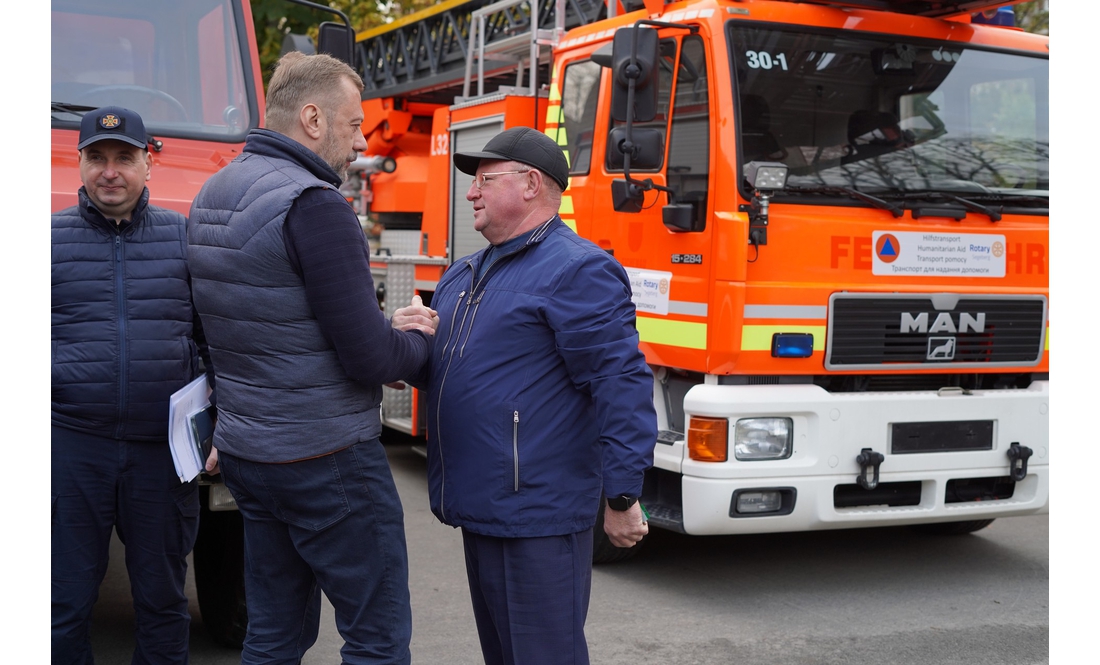 Спецтехніка для Чернігівщини від німецьких партнерів: хто отримав