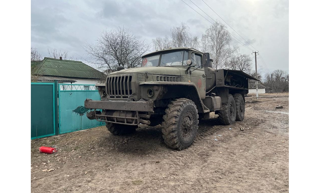 Збройні сили України показали потрощену ворожу техніку на Чернігівщині