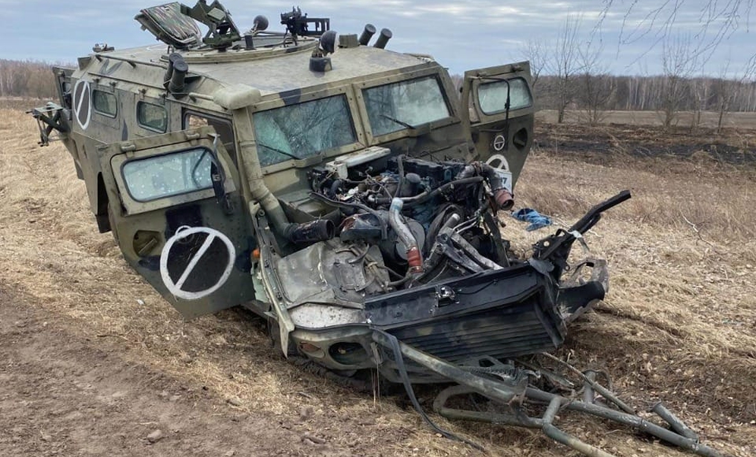 Оборонці Чернігова показали знищену за добу російську техніку